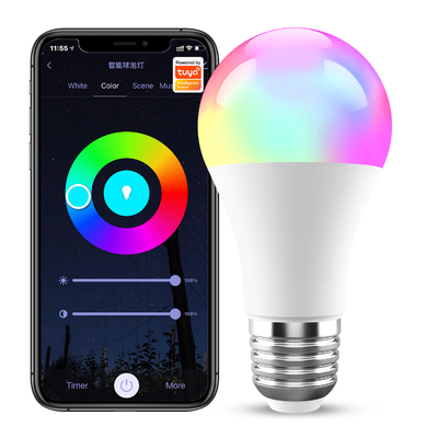 Καλή τιμή Tuya Bulb 10W E27 WiFi Light Bulb LED 1000LM RGB Lamp Εφαρμογή Εργασία με την Alexa Google Home Αμβλύνσιμο χρονοδιακόπτη 110v 220v σε απευθείας σύνδεση