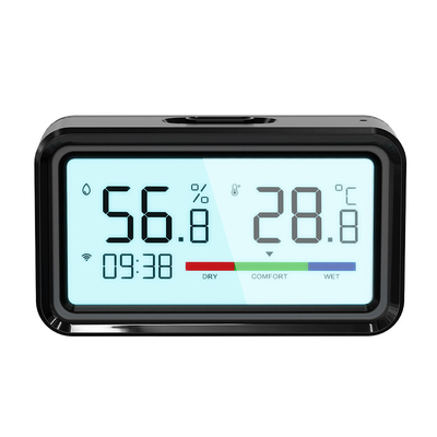 Καλή τιμή Η Tuya ZigBee Hygrometer και ο αισθητήρας θερμόμετρου, ασύρματη τηλεπαρακολούθηση μέσω εφαρμογής, συμβατή με την Alexa και το Google Home για έξυπνο οικιακό αυτοματισμό σε απευθείας σύνδεση