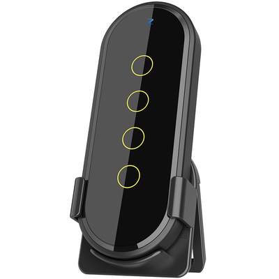Καλή τιμή Tuya ZigBee 4 Gang Smart Scene Switch 12 προσαρμοσμένες σκηνές, χειρισμός με άγγιγμα, τηλεχειρισμός, εφαρμογή Smart Life συμβατή σε απευθείας σύνδεση