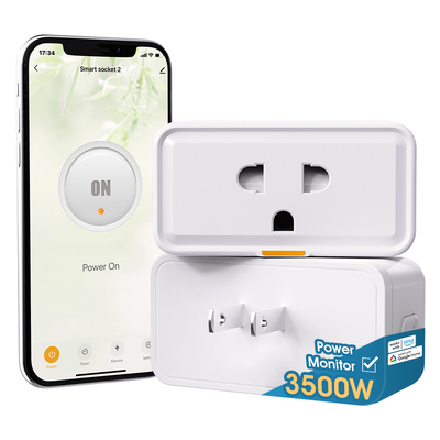 Καλή τιμή Tuya Smart Plug 16A WiFi Socket με Timing Power Monitor και Alexa Google Home Smart Life Ενσωμάτωση για έξυπνο οικιακό αυτοματισμό σε απευθείας σύνδεση