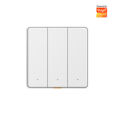 Καλή τιμή Tuya WIFI RF433 Smart Wall Light Button Push Switch 110-250v Χωρίς ουδέτερο καλώδιο Single Fire Timing Voice App Tmall Genie, Alexa, Google Home σε απευθείας σύνδεση