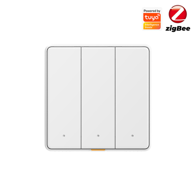 Καλή τιμή Zigbee Smart Switch χωρίς απαιτούμενο πυκνωτή Με εφαρμογή φωνητικού χρόνου Alexa Google Home Χωρίς ουδέτερο Tuya Wall Light Button Switch σε απευθείας σύνδεση