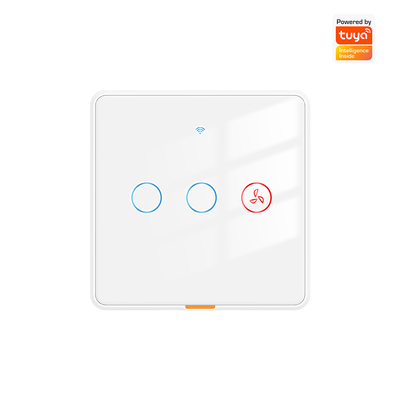 Καλή τιμή Tuya Fan Switch Timer Control Voice No Neutral Wire Required Wall Smart WiFi RF433 και Κεραυνό φωτισμού σε απευθείας σύνδεση