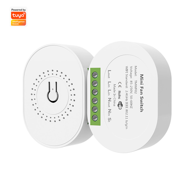 Καλή τιμή SMATRUL Tuya WiFi Smart ρυθμιστής ταχύτητας ανεμιστήρα DIY Μίνι διακόπτης μονάδα τηλεχειριστήρα χρονοδιακόπτης σε εκτός 220V για Alexa Google Home σε απευθείας σύνδεση