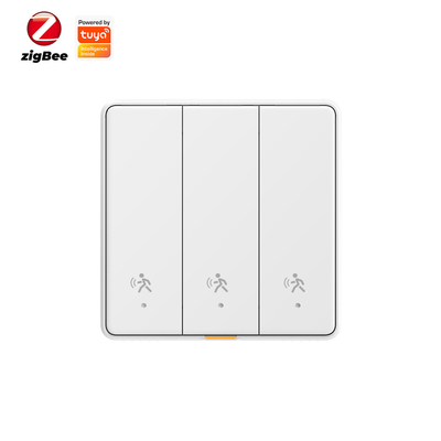 Καλή τιμή Tuya ZigBee Radar Sensor Switch Sensing No Neutral Smart Home EU Στον τοίχο φως κουμπί εκτός χωρίς εφαρμογή συγχρονισμού πυκνότητας σε απευθείας σύνδεση