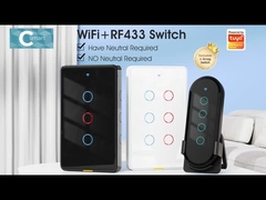 Διακόπτης WiFi 6gang RF433